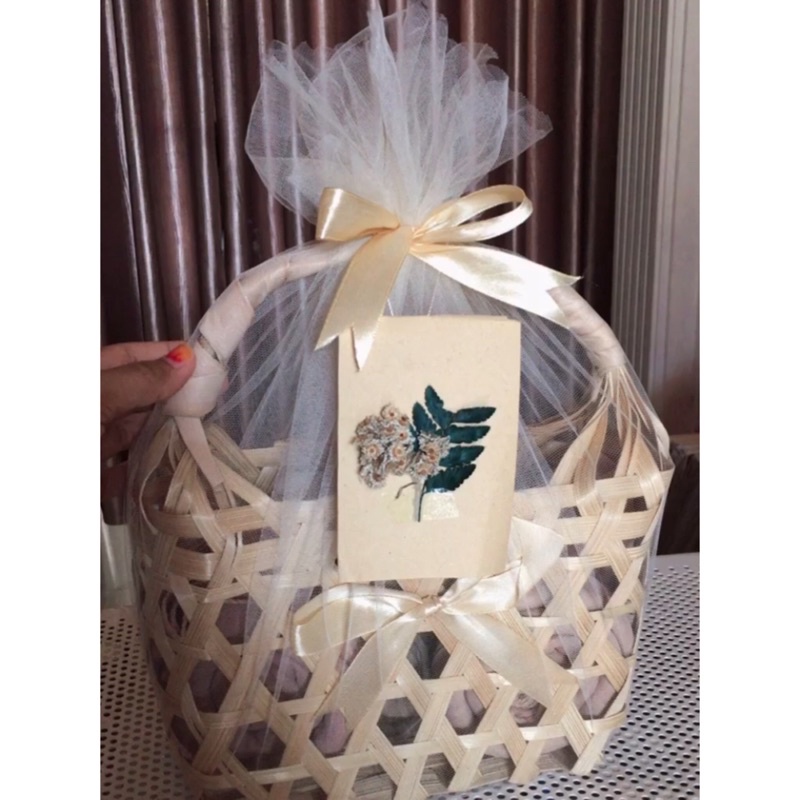 Hampers Tas Rotan / Hampers Hijab Byzakiyah