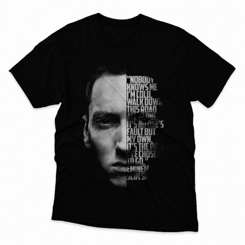 Jual Baju Kaos Eminem Shopee Indonesia 