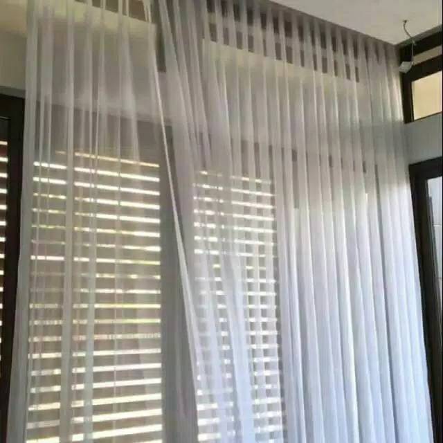 VITRASE GORDEN IMPORT PUTIH DALEMAN GORDEN JENDELA MINIMALIS
