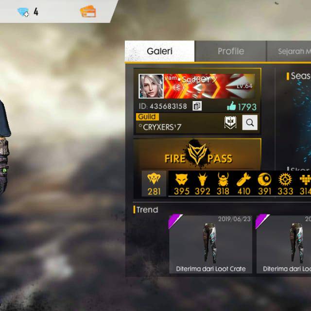 Akun Free Fire Murah Terpercaya Shopee Indonesia