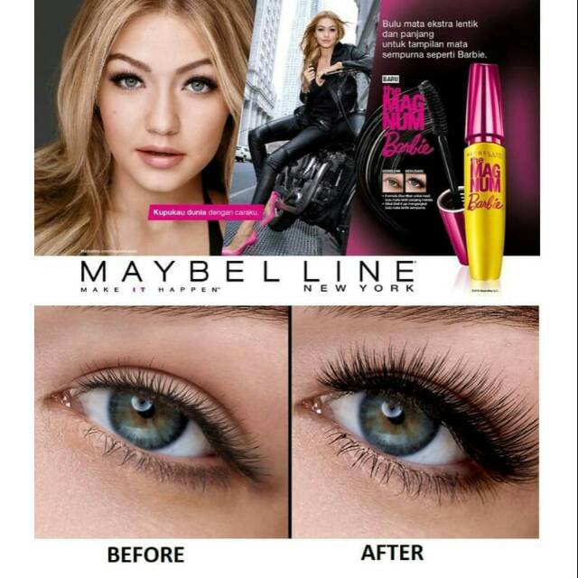 mascara maybelline the magnum barbie