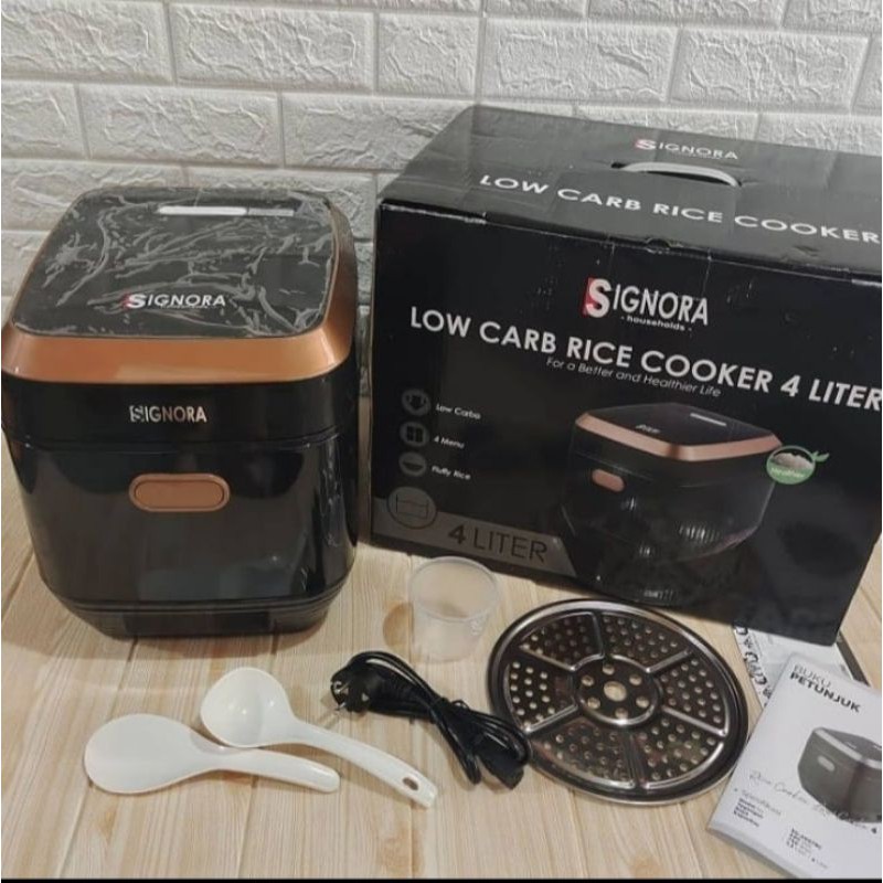 rice cooker low carbo signora