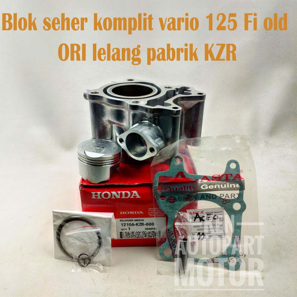 Blok seher set Vario 125 fi (old 2012-2015) Vario 125 esp (Led 2015-2020) + Top set lelang pabrik KZ
