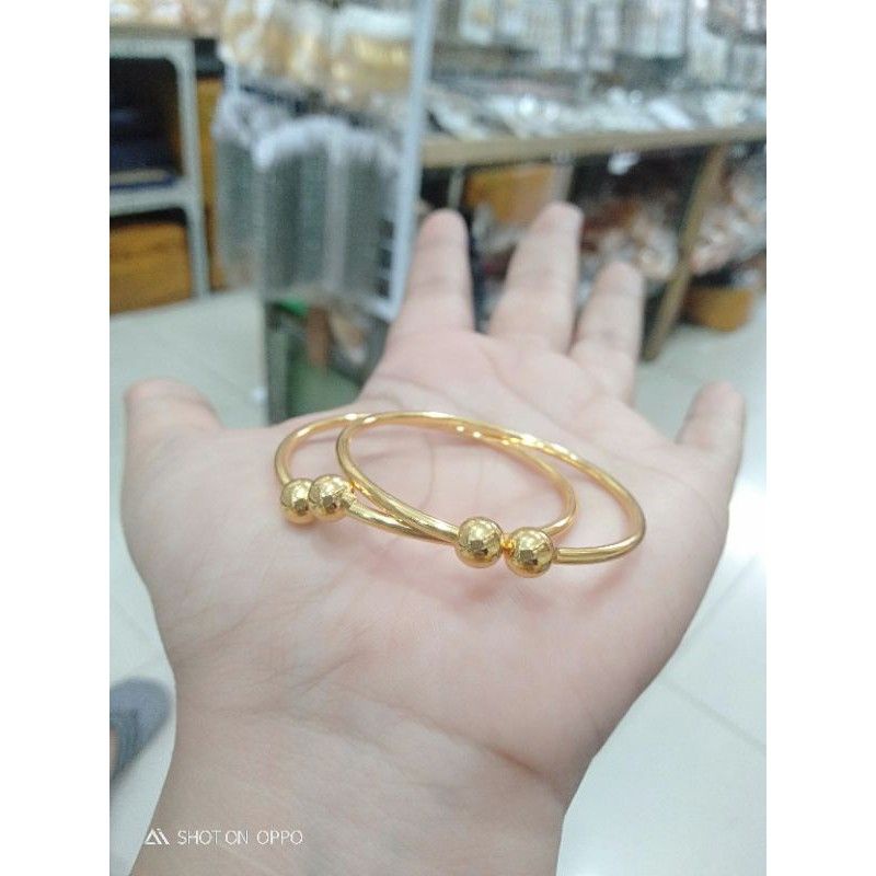 gelang bayi simple