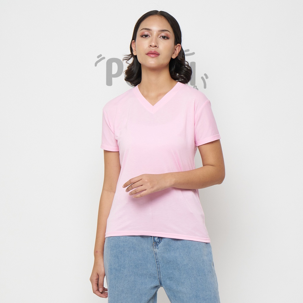 [POSH PEANUT] KAOS POLOS WANITA PREMIUM COTTON | BAJU POLOS WANITA | KAOS POLOS VNECK | KAOS POLOS ONECK | KAOS POLOS WANITA JUMBO | BAJU OVERSIZE