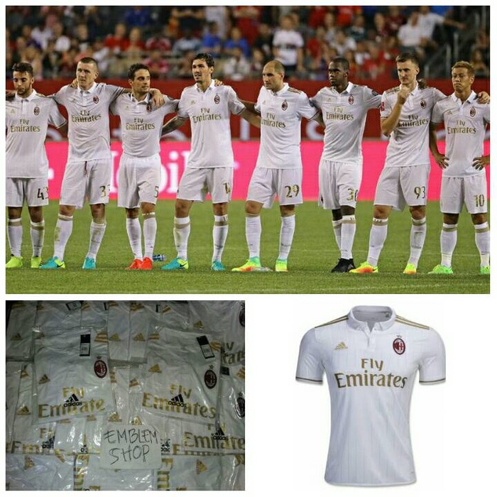 Jersey Milan Away 2016/17 Obral Grade Ori