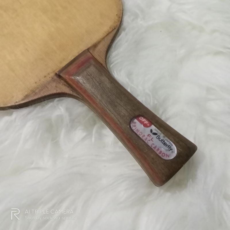 BET PINGPONG TENIS MEJA BUTTERFLY PRIMORAC ORIGINAL OLD TAG BEKAS SECOND KONDISI MASIH OKE BANGAT