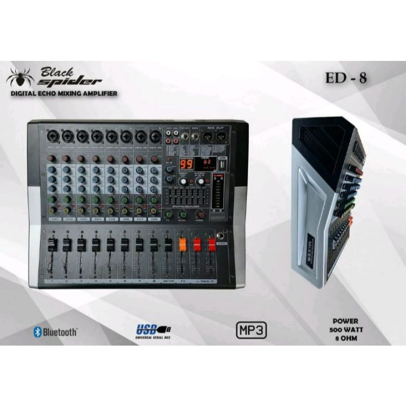 amplifier (power mixer equalizer)