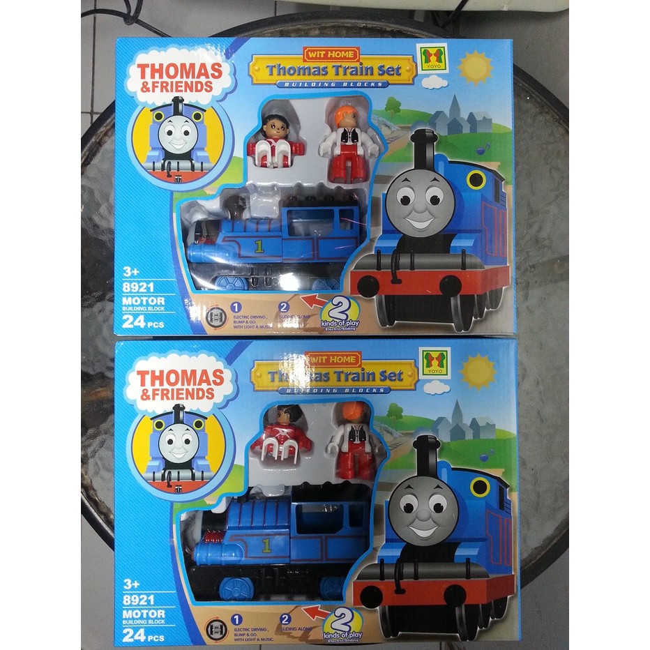 THOMAS TRAIN BLOCK / MAINAN KERETA THOMAS TRAIN SET