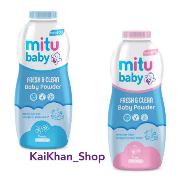 Mitu Baby Bottle Powder - Blue / Pink [200 g]