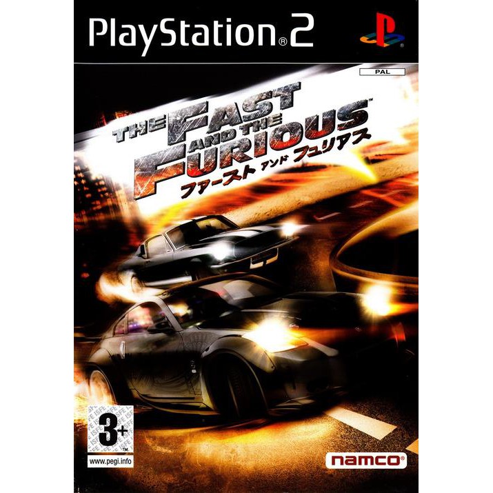DVD Kaset Game PS2 The Fast and The Furious