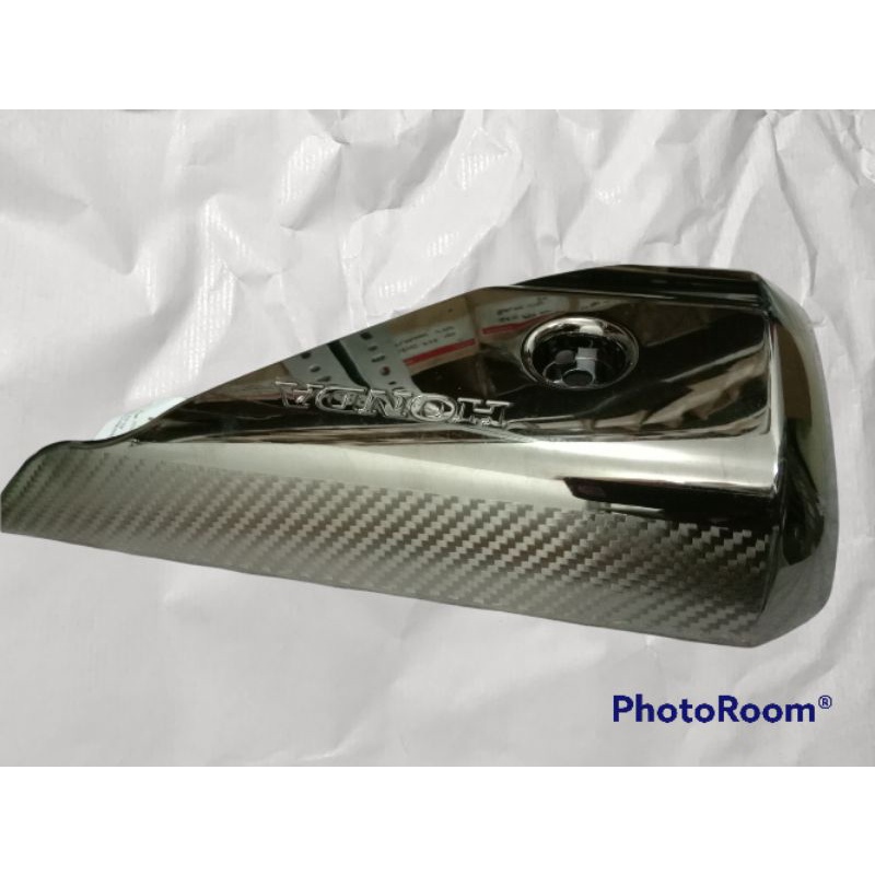 GARNIS COVER MUFFLER NEW PCX 160 2021 KODE PART K1Z / garnis tutup kenalpot PCX 160