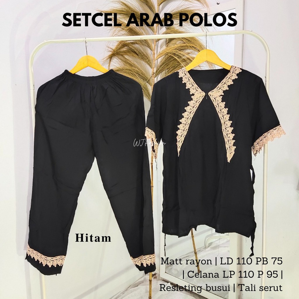 daster arab polos. baju wanita