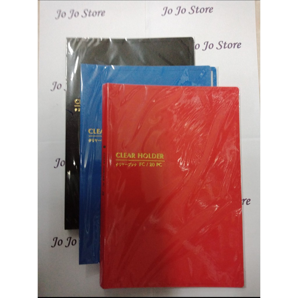 

Clear Holder 20 Sheet Folio Merk Daichi
