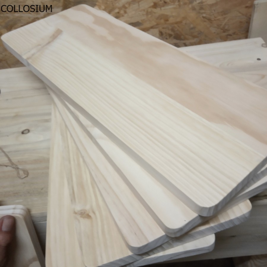Papan Ambalan Kayu Jati Belanda 80x20x1,5 Kayu Pinus Jati Belanda Serat Jerman Kualitas Super Sudah 