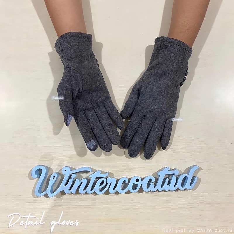 Sarung Tangan Wanita Musim Dingin Winter women gloves cewek touchscreen murah hangat import motor