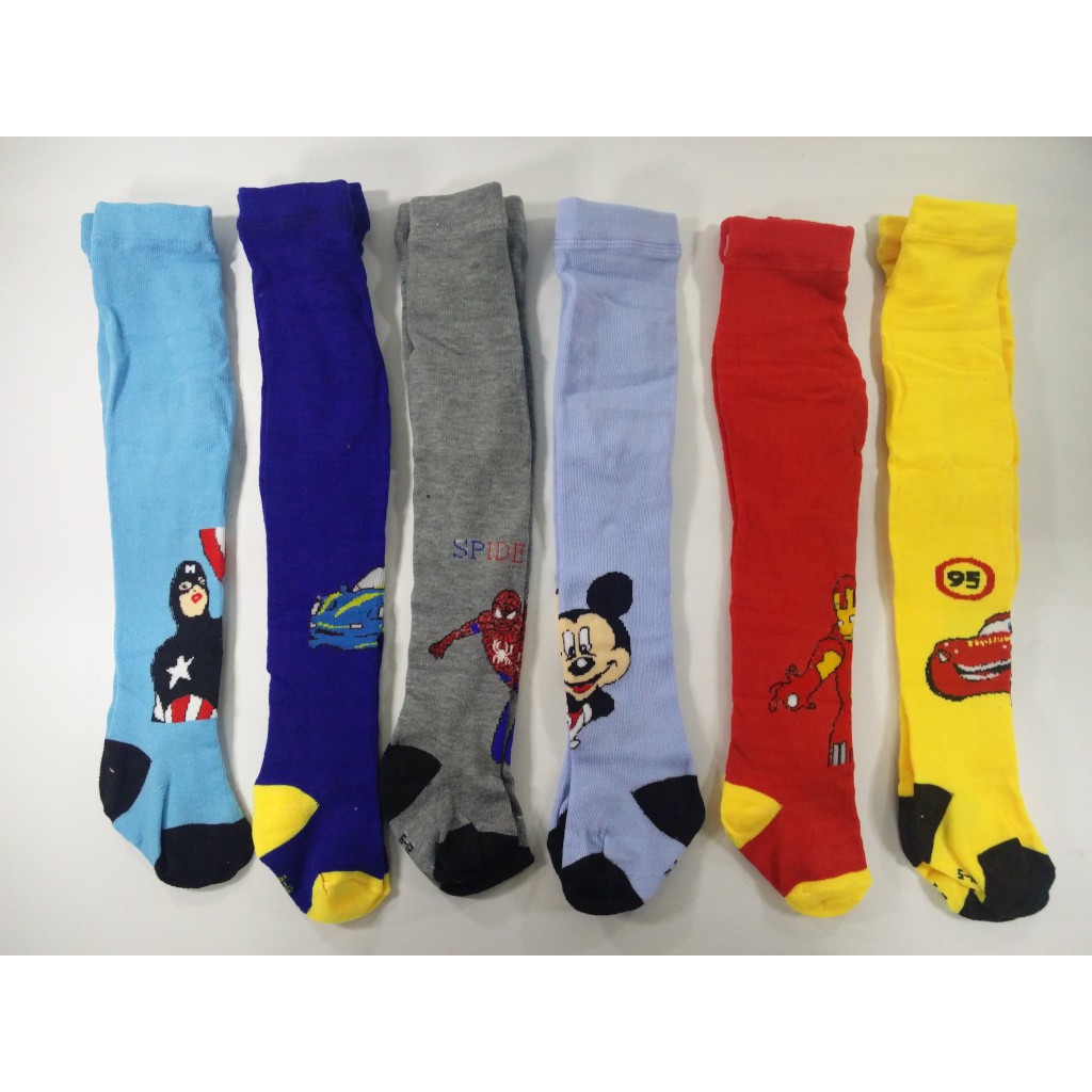 Legging Bayi Polos Cotton Rich Anti Slip Tights Girl / Boy MOTIF