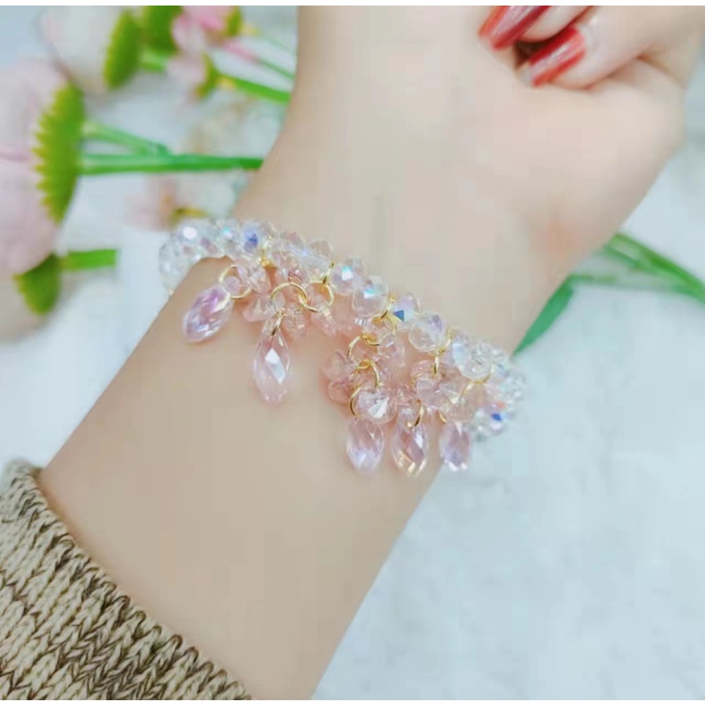 Gelang Kristal Terbaru Perhiasan Fashion F17-20