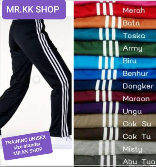 Training size JUMBO unisex termurah