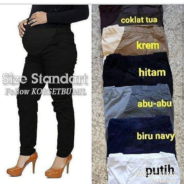 CELANA HAMIL KERJA, CELANA HAMIL BAHAN COTTON STRETCH