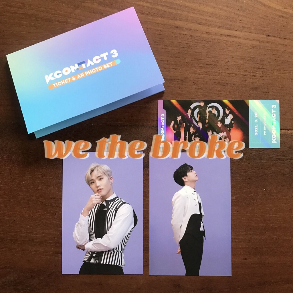 [READY STOCK] AR KCON The Boyz Younghoon Jacob