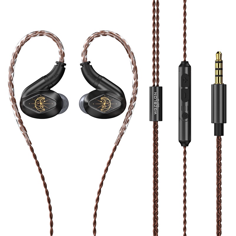 Blon Z200 Earphone In ear HiFi Dinamis Dengan Kabel Jack 3.5mm 10mm