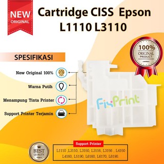 CISS Epson L1110 L3110 L3150 3156 L3210 L1210 L3250 L3256 L3216 New