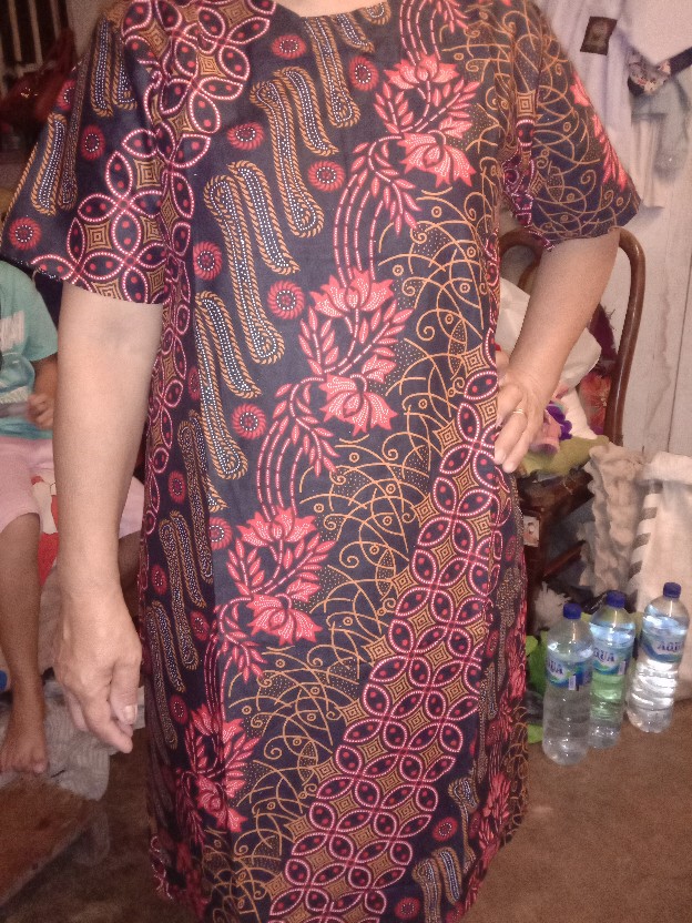 New Arrival | Dress Batik Wanita Lengan Pendek