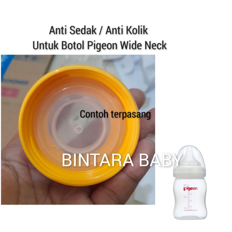 (Gratis Ongkir Extra ) Pigeon Anti Sedak Regulator Aliran Susu / Anti Colic untuk Botol Susu Newborn / regulator dot Newborn baby