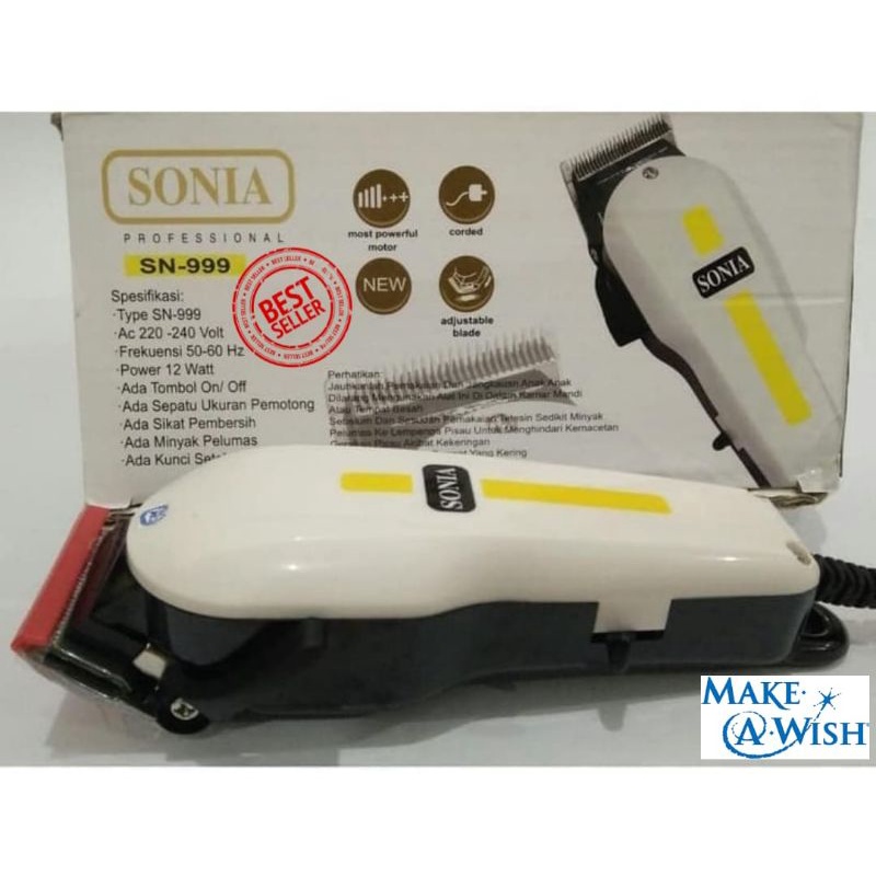 SONIA SN-999 Model WAHL USA