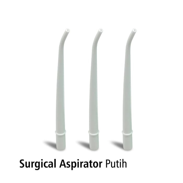 New Surgical Aspirator Tip Dental Putih