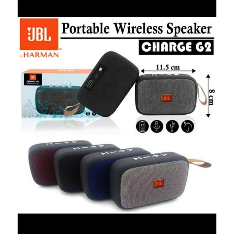 Speaker Bluetooth G2 Portable Mini Bluetooth Wireless // Speaker Aktif Bluetooth
