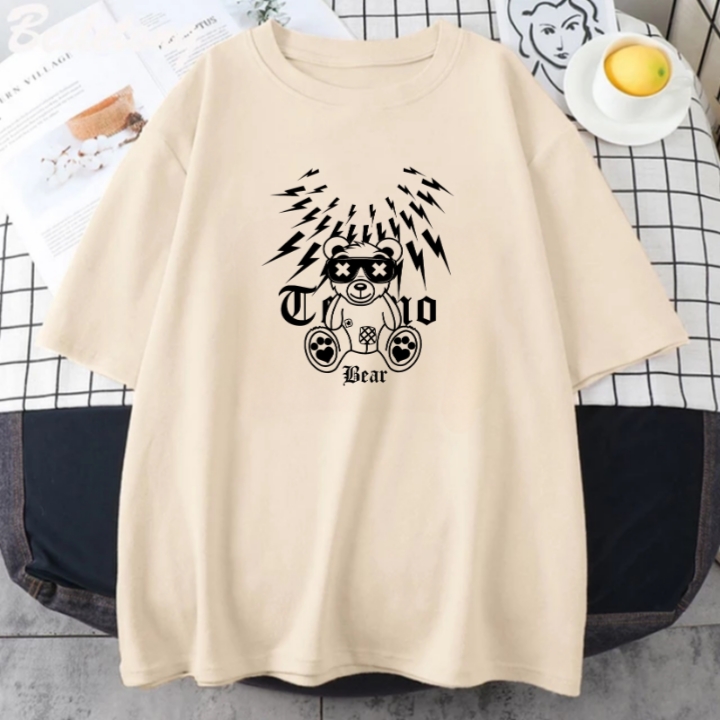 Kaos Dewasa Beruang Teddy Bear 011 Thunder Bear