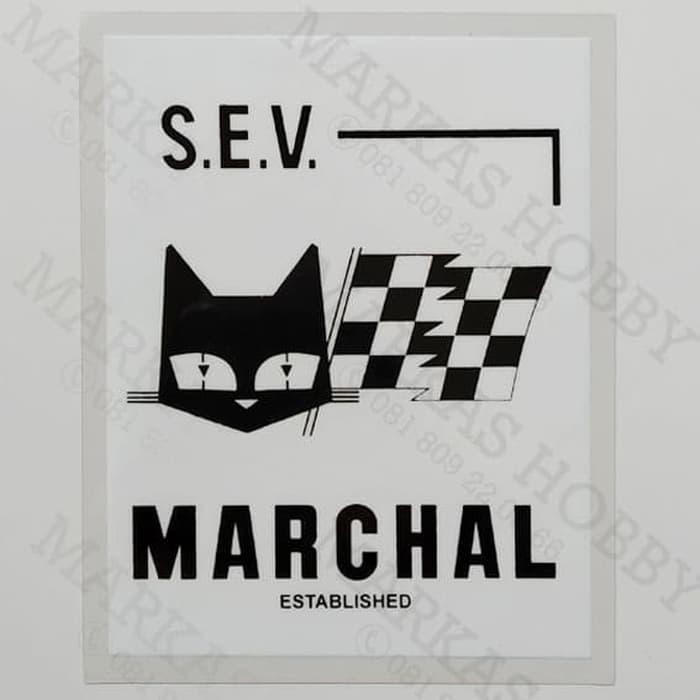 

Stiker / Sticker SEV Marchal Vertical Tempel Dalam