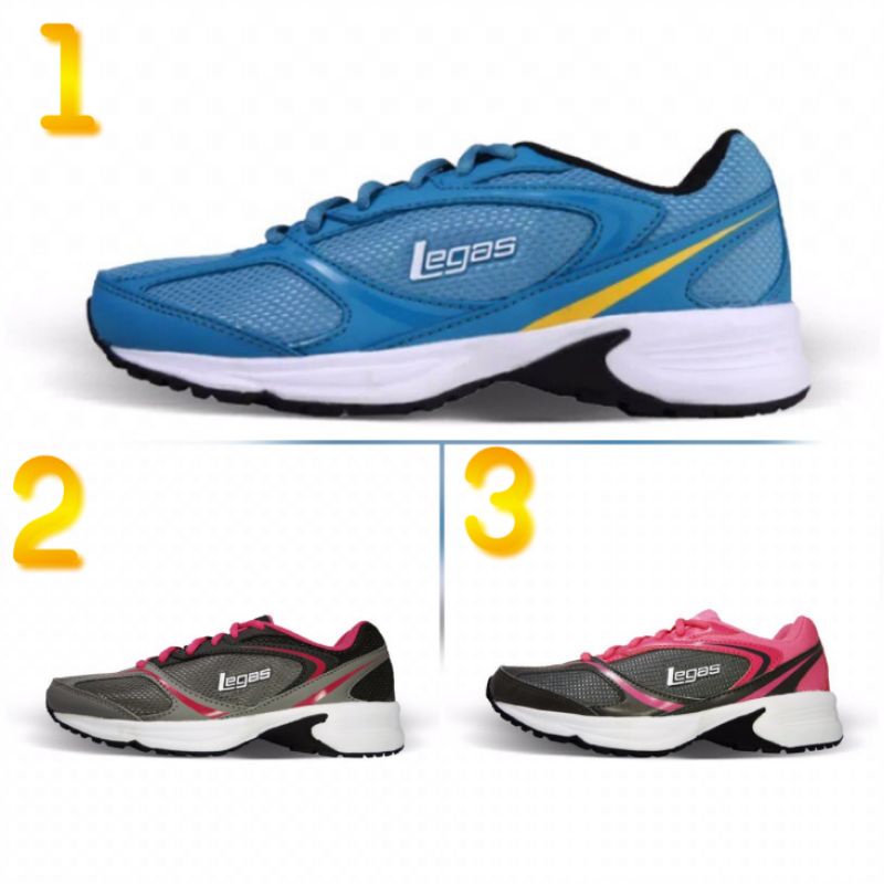 Sepatu League Legas Lari Cewe Neptune La W Running Shoes Wanita Original