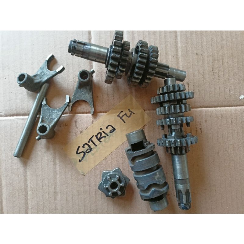 Rasio satria fu ECER. Rasio Transmisi SUZUKI SATRIA FU