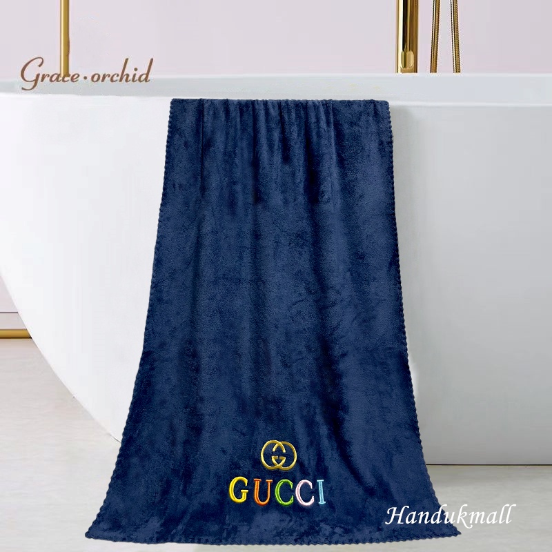 Handuk Mandi Dewasa Unisex 70x140cm Kamar Mandi Katun Menyerap Air Mozaik Terang Ohana Aren