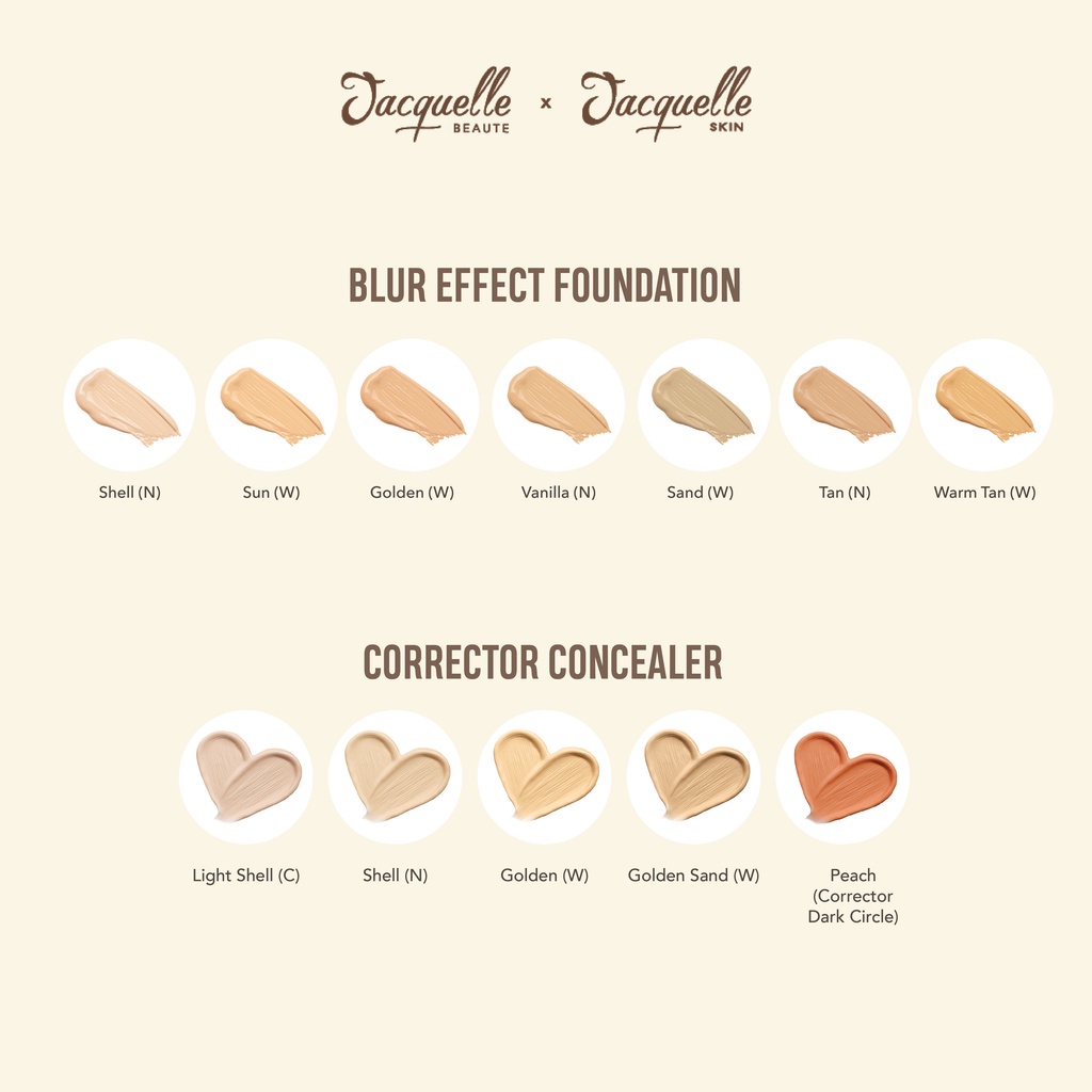 Jacquelle Corrector Liquid Concealer Semi Matte Finish