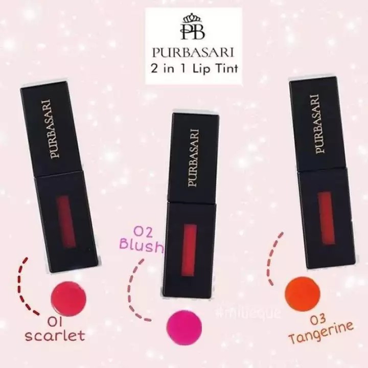 PURBASARI 2IN1 COLOR TINT CHEEK AND LIP TINT 5.5GR