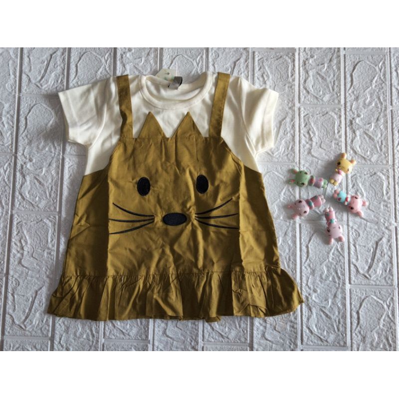 Dress Anak Perempuan Kualitas Impor Usia 1-3 Tahun