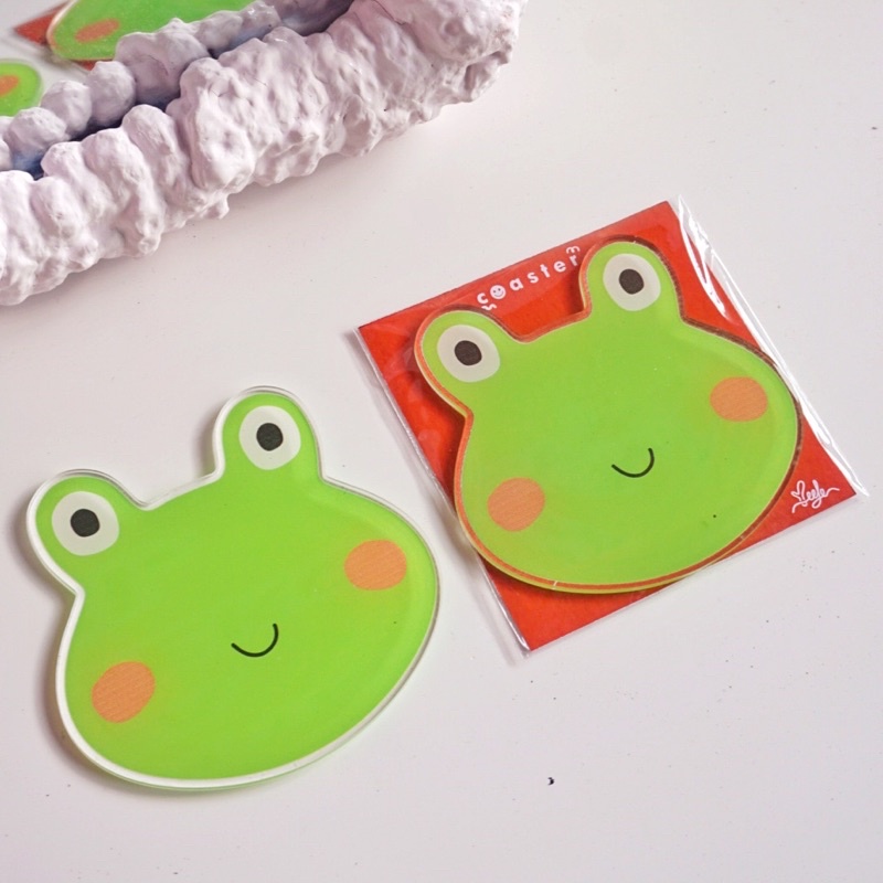 Acrylic Coaster | Tatakan gelas akrilik print yeele