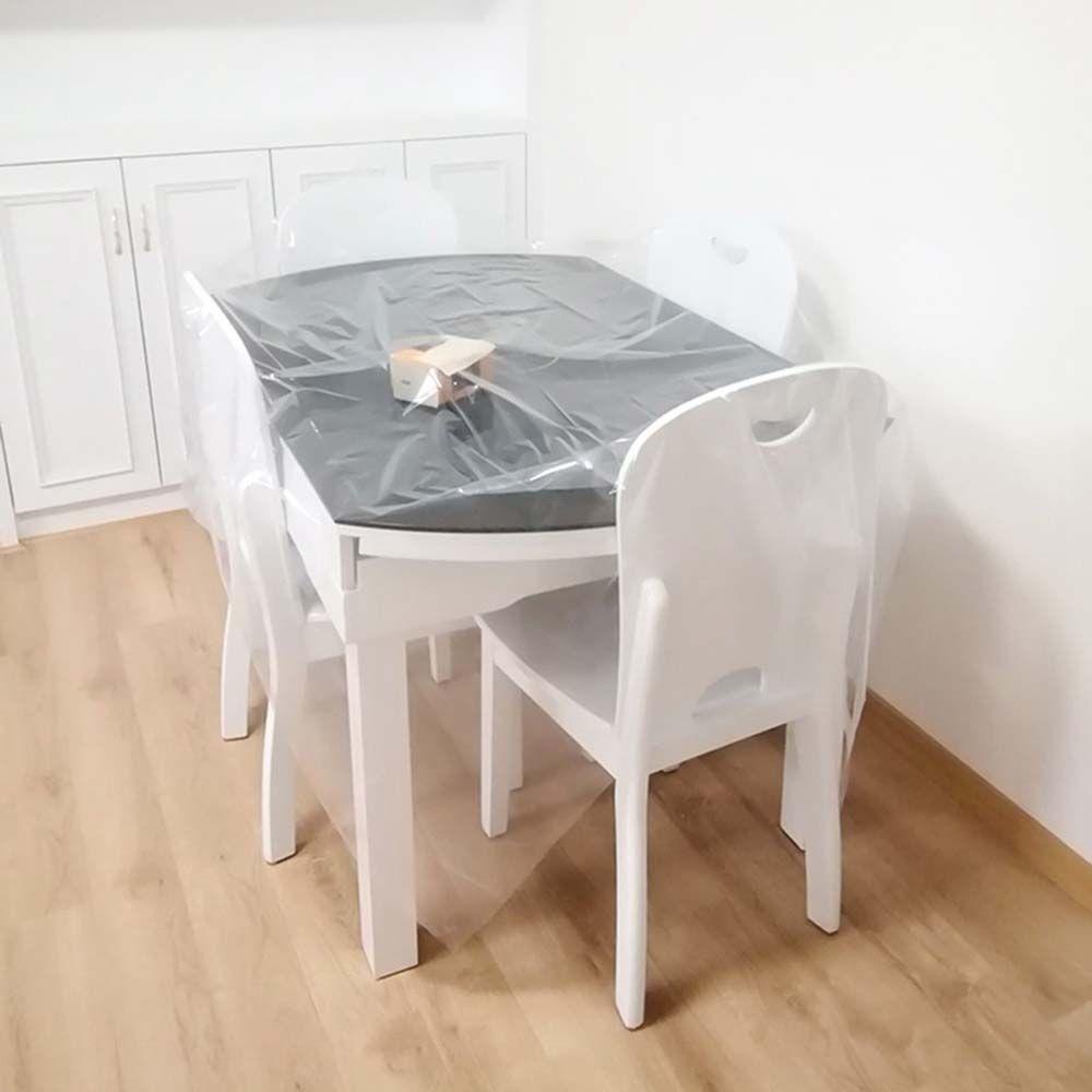 [Elegan] Penutup Debu Disposable Waterproof Table Cube Rumah Tangga Heavy Duty Plastik Dust Film