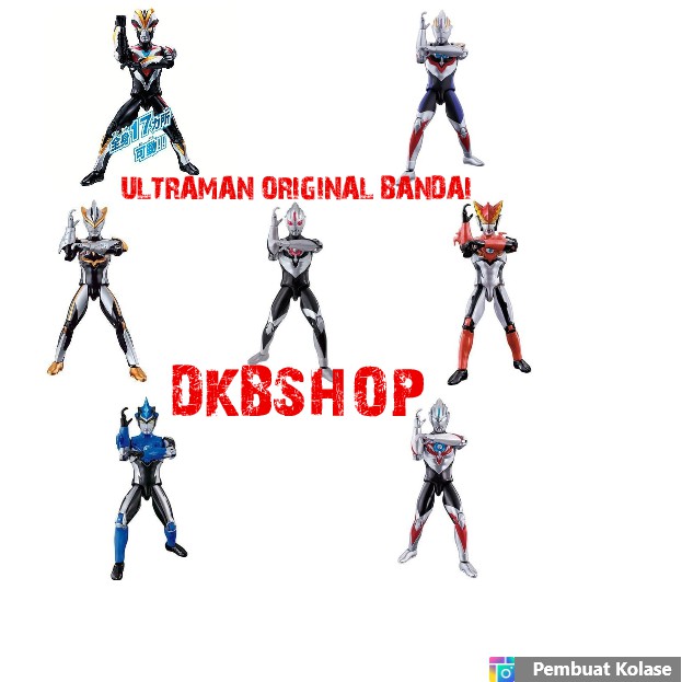 Bandai Ultra Figure Ultraman Victory Ultraman R/B Ultraman Rosso Blu Spacium Origin New