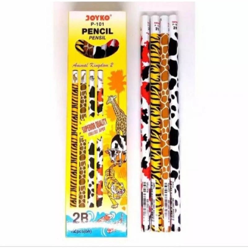 

Pensil 2B Merek Joyko Karakter Animal Kingdom P-101 ( 1 Pcs )