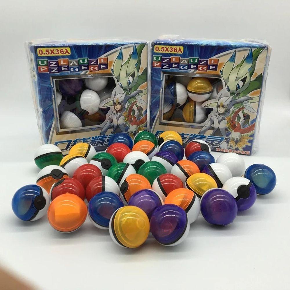 NEEDWAY Pokeball Hadiah Ulang Tahun Mainan Anak Untuk Anak Action Figure Pocket Ball Collection Pokemon Toys