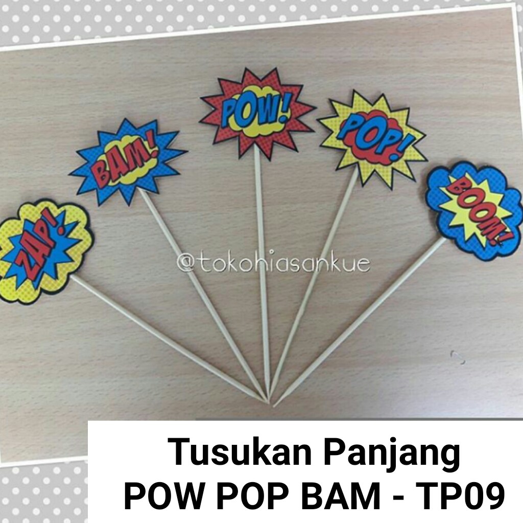 

TP09 - Tusukan Panjang Pow Pop Bam