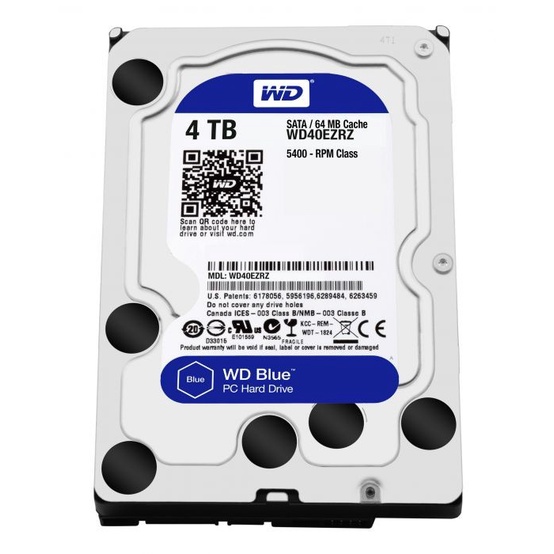 WD Blue 4TB Desktop 5400 RPM SATA 6Gb/s 64MB Cache