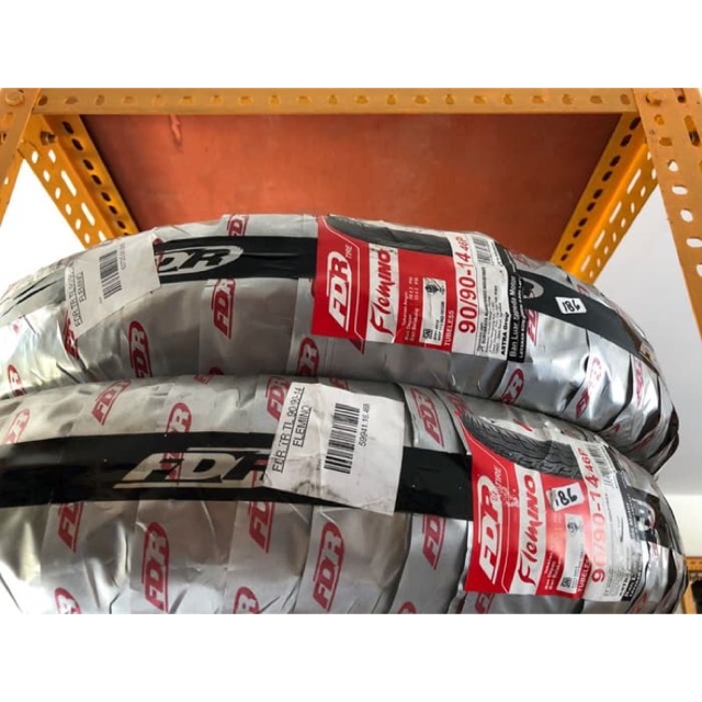 BAN LUAR MOTOR TUBLES FDR 90/90-14 FLEMINO (VARIO, BEAT BELAKANG)