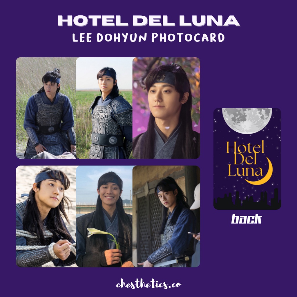 Hotel Del Luna KDrama Korea Korean Drama Photocard Aktor Lee Dohyun