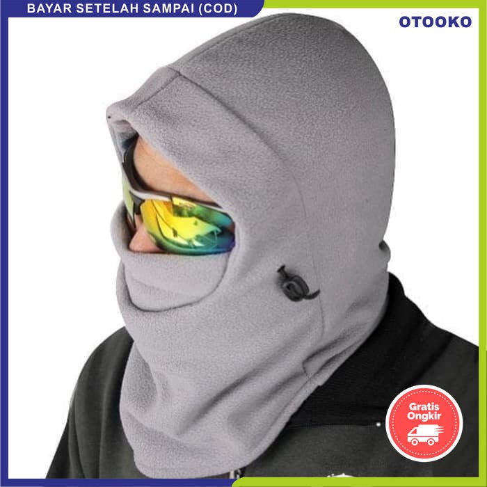 Baff Buff Masker Balaclava Bandana Kupluk Topi Helm Polar 6 in 1 Full Face Murah